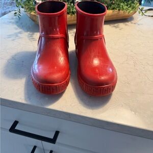 UGG Red Ankle Boots for Women